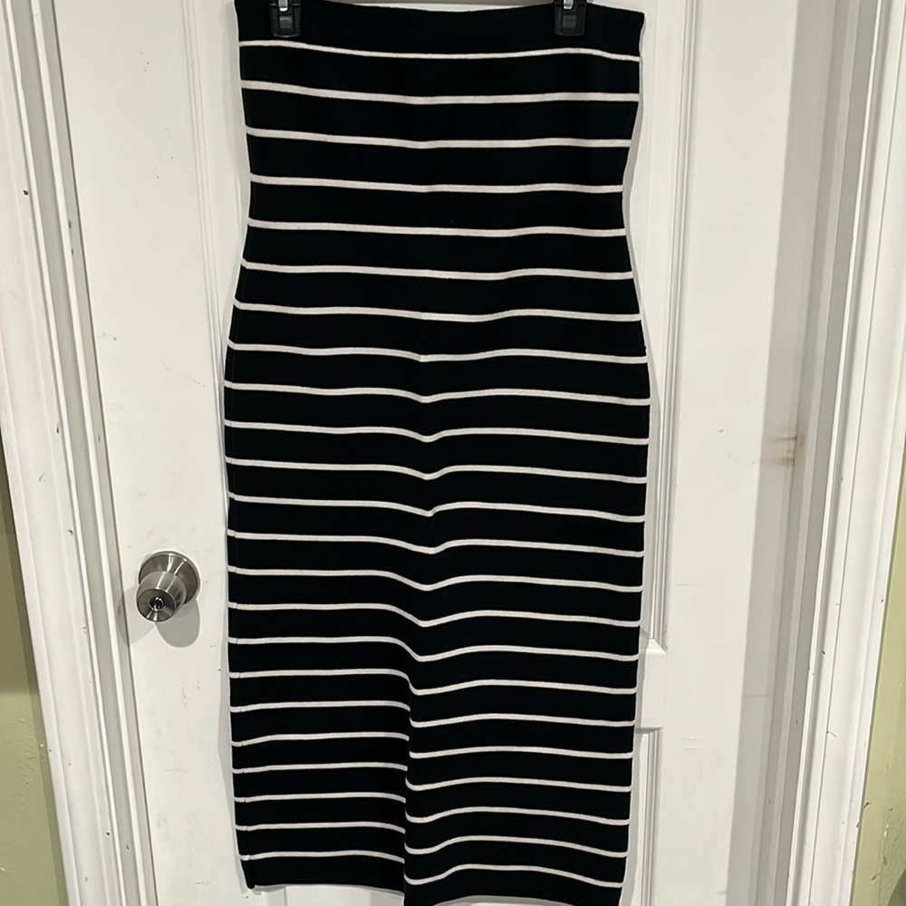 Abercrombie & fitch strapless sweater dress